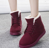 Aspen - Chic Warm Lace Up Winter Boots